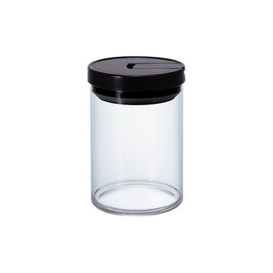 Glass Canister Black