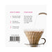 Hario V60 Coffee Filter Papers - Size 02 - White (40 sheets)