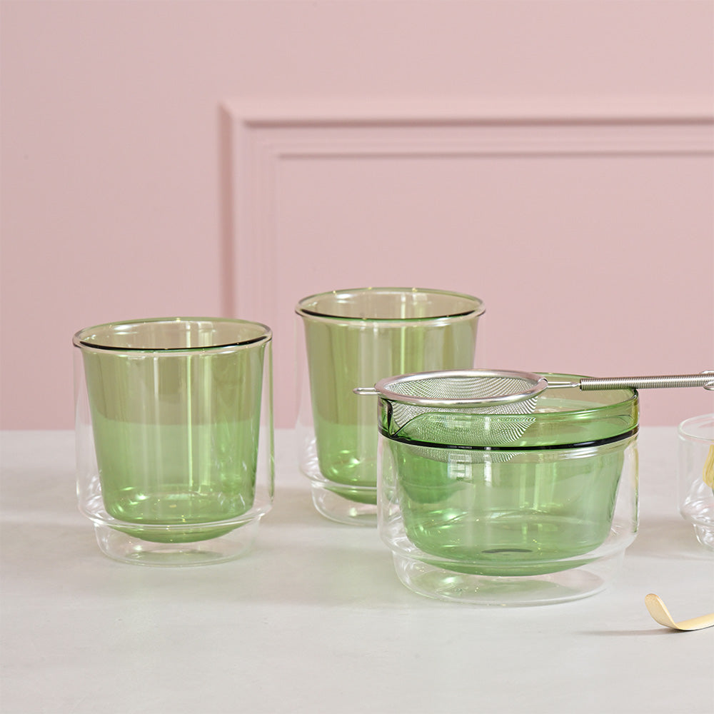 Hario Double-walled Matcha Cup 370ml (Green)