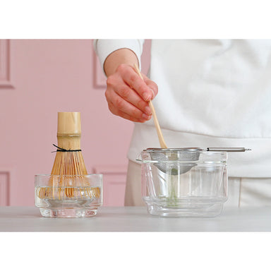 Hario Matcha Collection Tea Set (Clear)