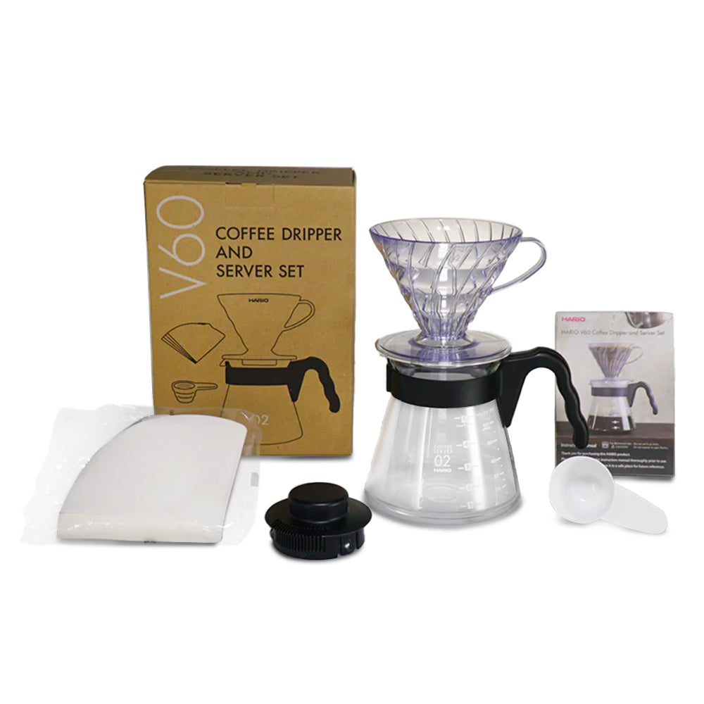 Hario V60 Coffee Dripper and Server Set (Size 02) — Hario UK
