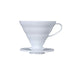 Hario V60 Coffee Dripper Plastic Size 02 (White)