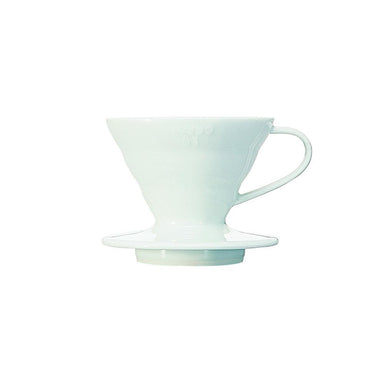 Hario V60 Ceramic Coffee Dripper White (Size 01)