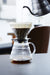 Hario V60 Glass Coffee Dripper Black - Size 02