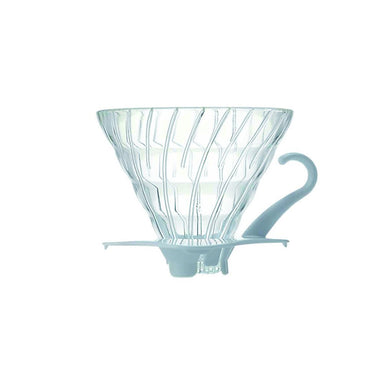Hario V60 Glass Coffee Dripper White - Size 02