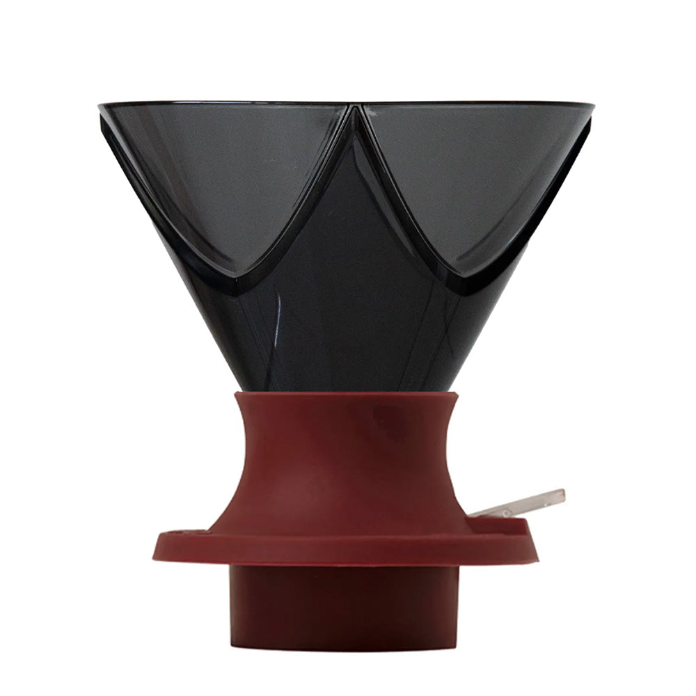 Hario Switch & Match Mugen Plastic Dripper Set (Black)