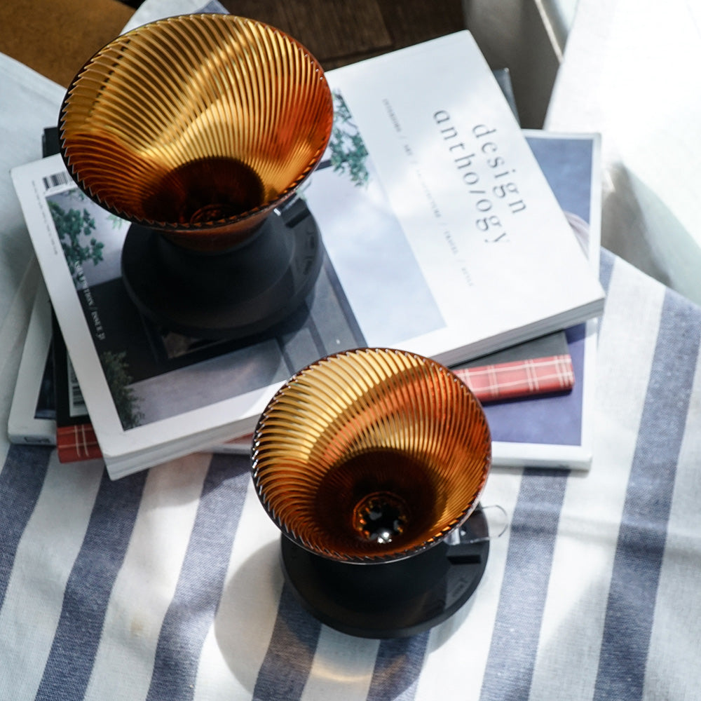 Hario Switch & Match NEO Dripper Set (Amber)