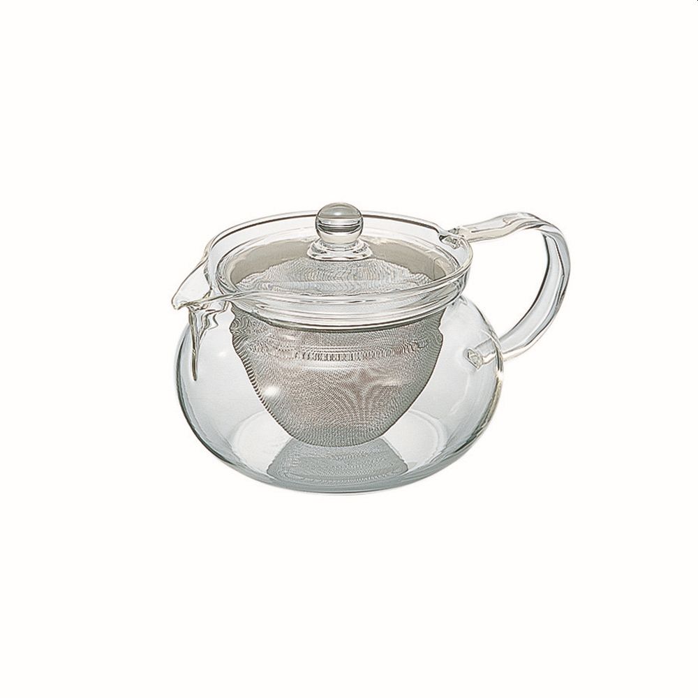 Hario ChaCha Kyusu Maru glass teapot, 450 ml