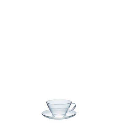 Hario Cup & Saucer "Wide"