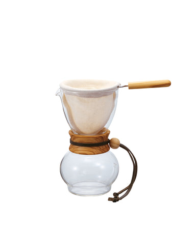 Hario Drip Pot Olive Wood - 1 cup