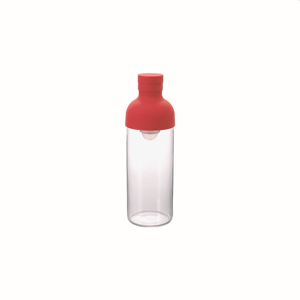 Cold Brew Tea or Water Filter-in Bottle Red 300ml