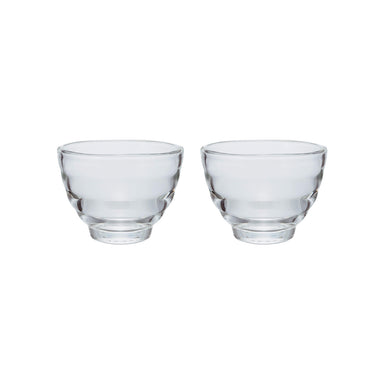 Hario Heatproof Yunomi Glass Cup (2pc Set)