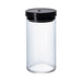 Glass Canister Black 1L