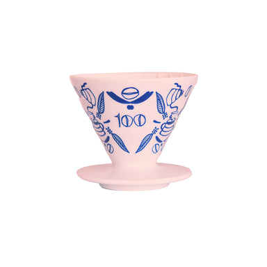 ﻿Hario V60 Artists Edition Ceramic Coffee Dripper - Hestie Roodt (Pink) - Size 02