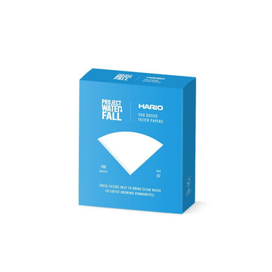 Hario X Project Waterfall V60 Filter Papers (100 pack)
