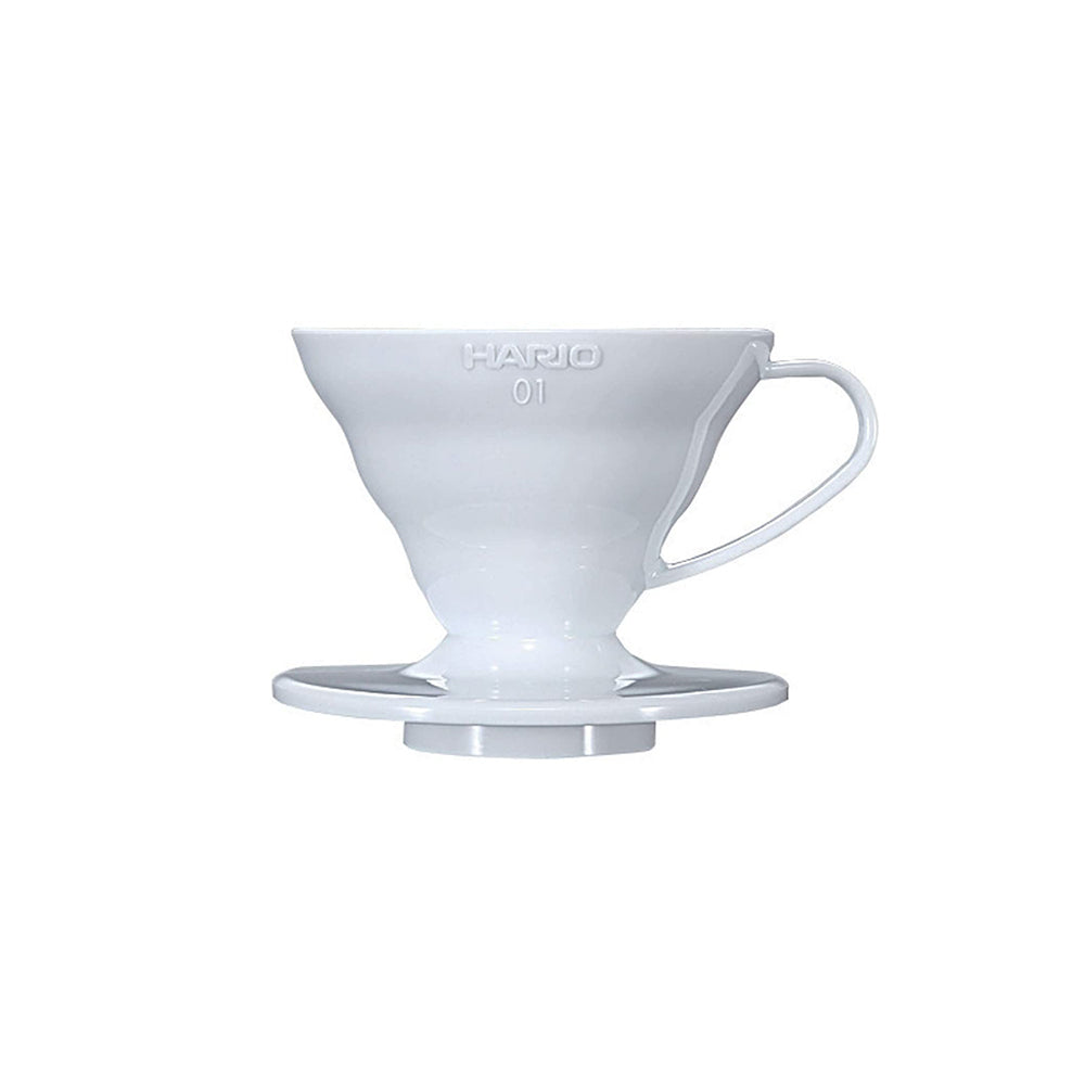 Hario V60 Coffee Dripper Plastic Size 01 (White)