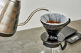 Hario V60 Coffee Dripper Set Transparent Black - Size 02