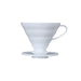 Hario V60 Coffee Dripper Plastic Size 02 (White)