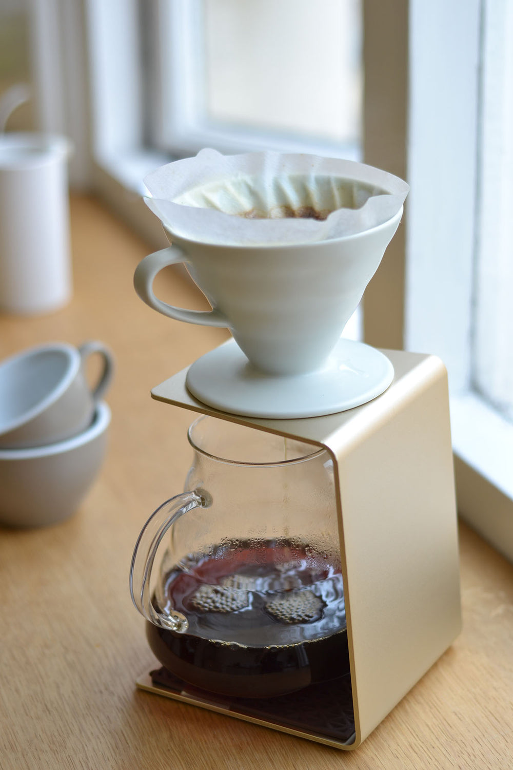 Hario V60 Ceramic Coffee Dripper White Size 01 — Hario UK