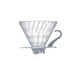 V60 Glass Coffee Dripper White 02