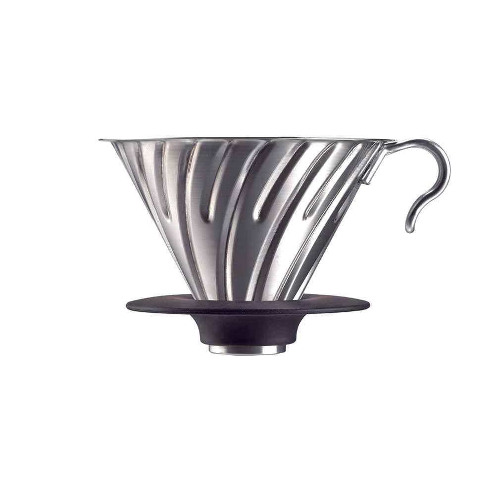 V60 Metal Coffee Dripper Stainless Steel 02