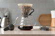 Hario V60 Glass Coffee Brewing Kit Black Clear - Size 02
