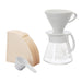Hario V60 Ceramic Coffee Maker Kit Size 02 (White)