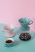 Hario V60 Ceramic Coffee Dripper Turquoise - Size 02
